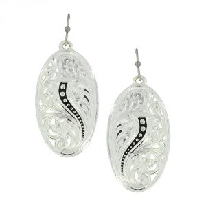 Montana Silversmiths At the Trails End Earrings (ER3489)